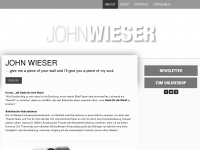 john-wieser.com Webseite Vorschau