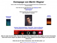 martin-wagner.org Webseite Vorschau