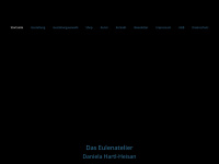 eulenatelier.at Webseite Vorschau