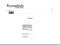 krompholz.ch Webseite Vorschau