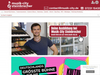 musik-city.de Webseite Vorschau