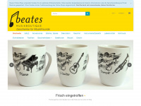 beates-musikboutique.de Webseite Vorschau