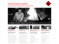 hofschmiede-dahlem.de Webseite Vorschau