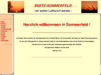 beetz-sommerfeld.info Webseite Vorschau