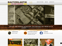 bautzen-antik.de Webseite Vorschau
