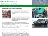 bauunternehmen-eilert-de-freese.de Webseite Vorschau