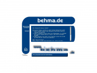behma.de Webseite Vorschau