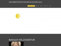 behnisch-holz.de Webseite Vorschau