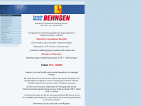 behnsen-service.de Webseite Vorschau