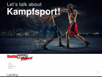 budo-sport-report.de Webseite Vorschau