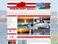 windkraftsport.com Webseite Vorschau