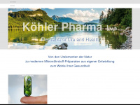 koehler-pharma.de Webseite Vorschau
