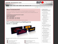 eurotron.de Webseite Vorschau