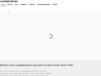 lesebaendchen.com Webseite Vorschau