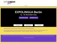 expolingua.com Webseite Vorschau