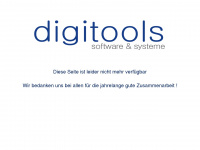 digitools.de Webseite Vorschau