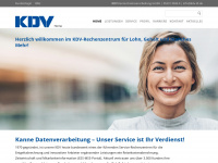 kdv-dt.de Webseite Vorschau