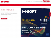 msoft.de Webseite Vorschau