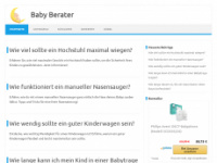 baby-berater.de Webseite Vorschau
