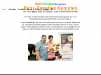 baby-paradies.com Webseite Vorschau