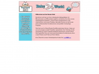 baby24world.de Webseite Vorschau