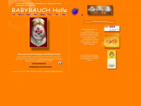 babybauch-halle.com Webseite Vorschau