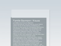 baxmann-krauss.de Webseite Vorschau