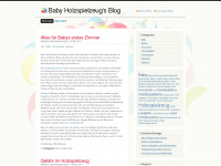 babyholzspielzeug.wordpress.com Webseite Vorschau