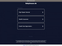 babyhouse.de Webseite Vorschau