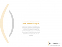 bannerfactory.de Webseite Vorschau
