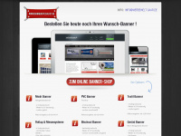 bannerspezialist.de Webseite Vorschau