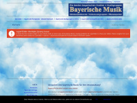 bayerische-musik.de Webseite Vorschau