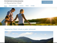 bayerischer-wald-ferienwohnungen.de Webseite Vorschau