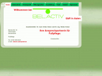 belactiv.de Webseite Vorschau