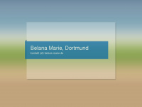 belana-marie.de Webseite Vorschau