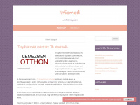 infomod.hu Webseite Vorschau