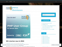 phpug-rheinhessen.de Webseite Vorschau