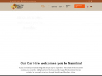 africa-on-wheels.com Webseite Vorschau