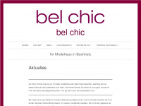 belchic.de Webseite Vorschau