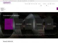 baratti-gmbh.com Webseite Vorschau