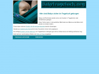 babytragetuch.org Webseite Vorschau