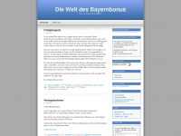 bayernbonus.wordpress.com Webseite Vorschau
