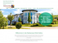 barbarossa-klinik-kelbra.de Webseite Vorschau