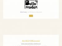 bella-moden.de Webseite Vorschau
