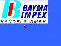 bayma-impex.de Webseite Vorschau