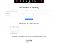 bellini-bar-hamburg.de Webseite Vorschau