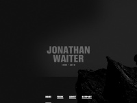 jonathanwaiter.com Webseite Vorschau