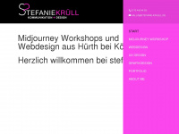 stefanie-kruell.de Webseite Vorschau