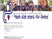 socialday-herford.de Webseite Vorschau