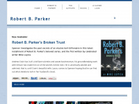 robertbparker.net Webseite Vorschau